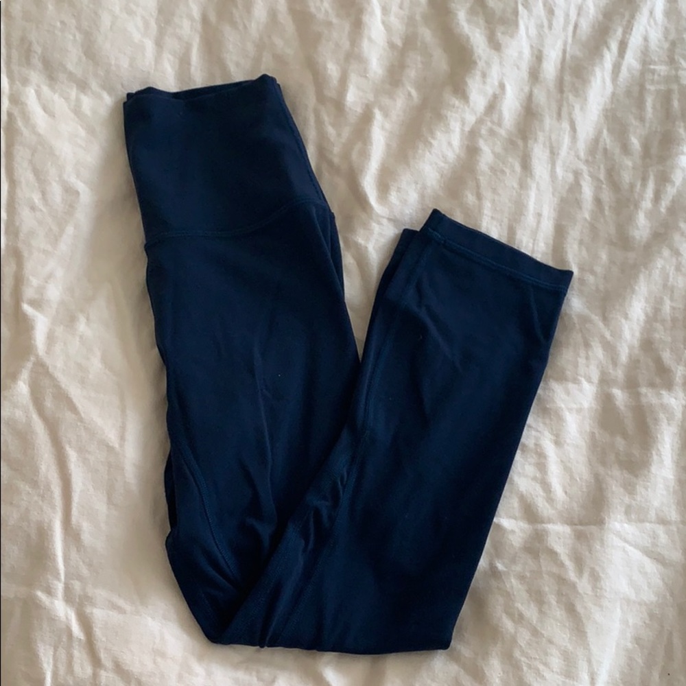 Align 21” Blue, washed once.